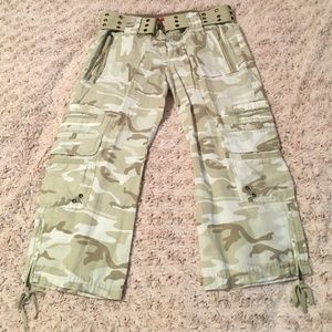 Juicy Couture Camouflage Crop Pant